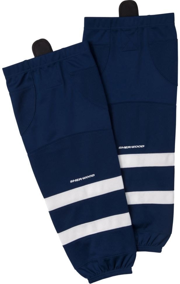 Performance Hockey Socks, Blue/White, Assorted Size Y6608