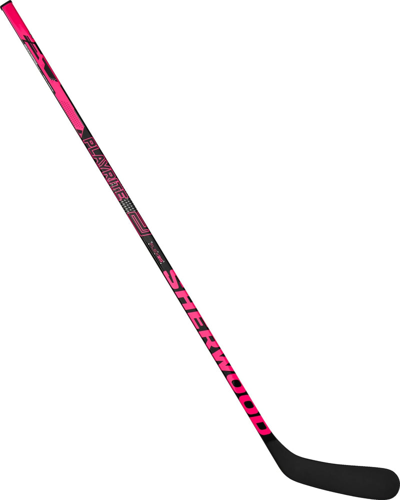 Playrite 0 Composite Hockey Stick, Youth, 15/10 Flex, Pink A4688