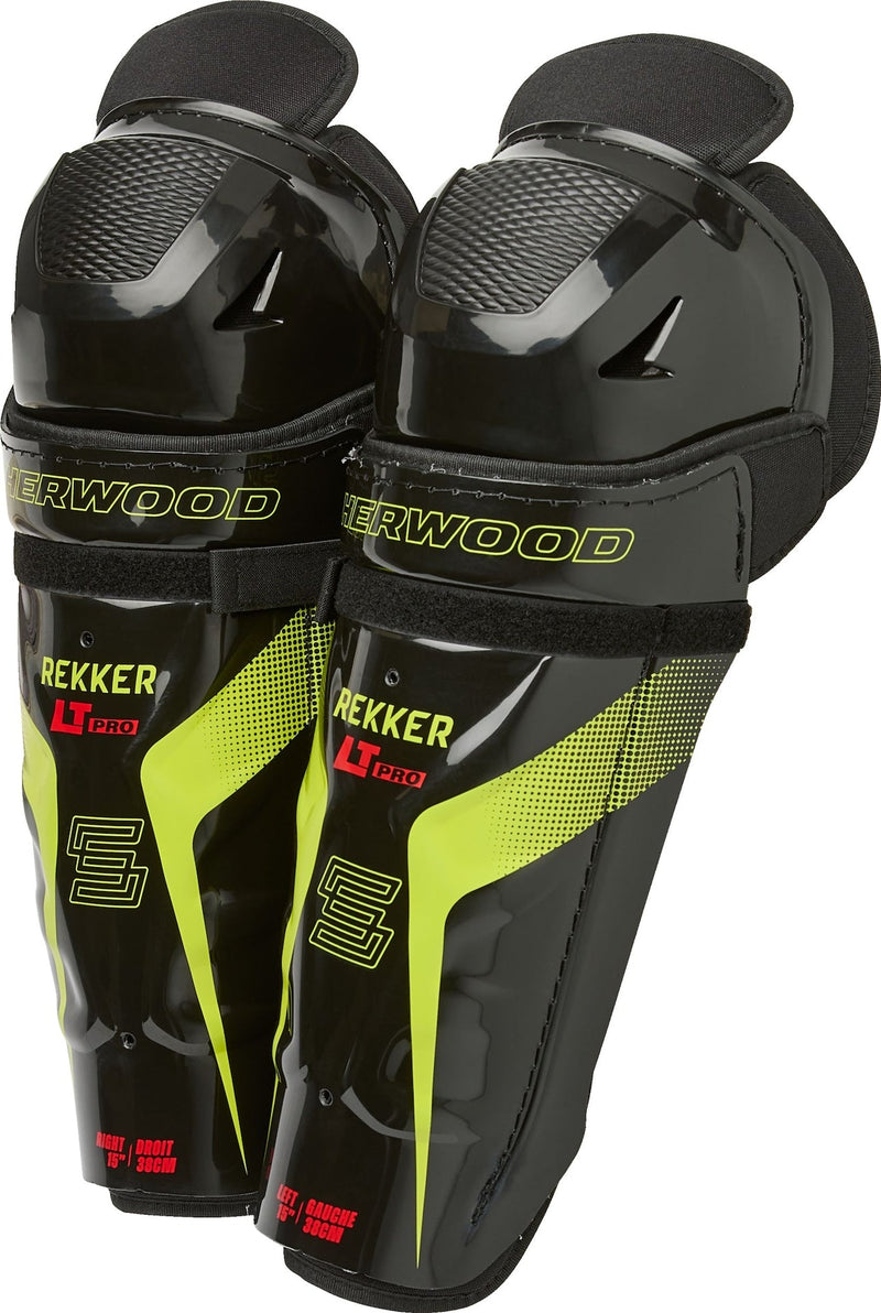 Rekker LT Pro Hockey Shin Guards, Senior, Assorted Sizes I7546