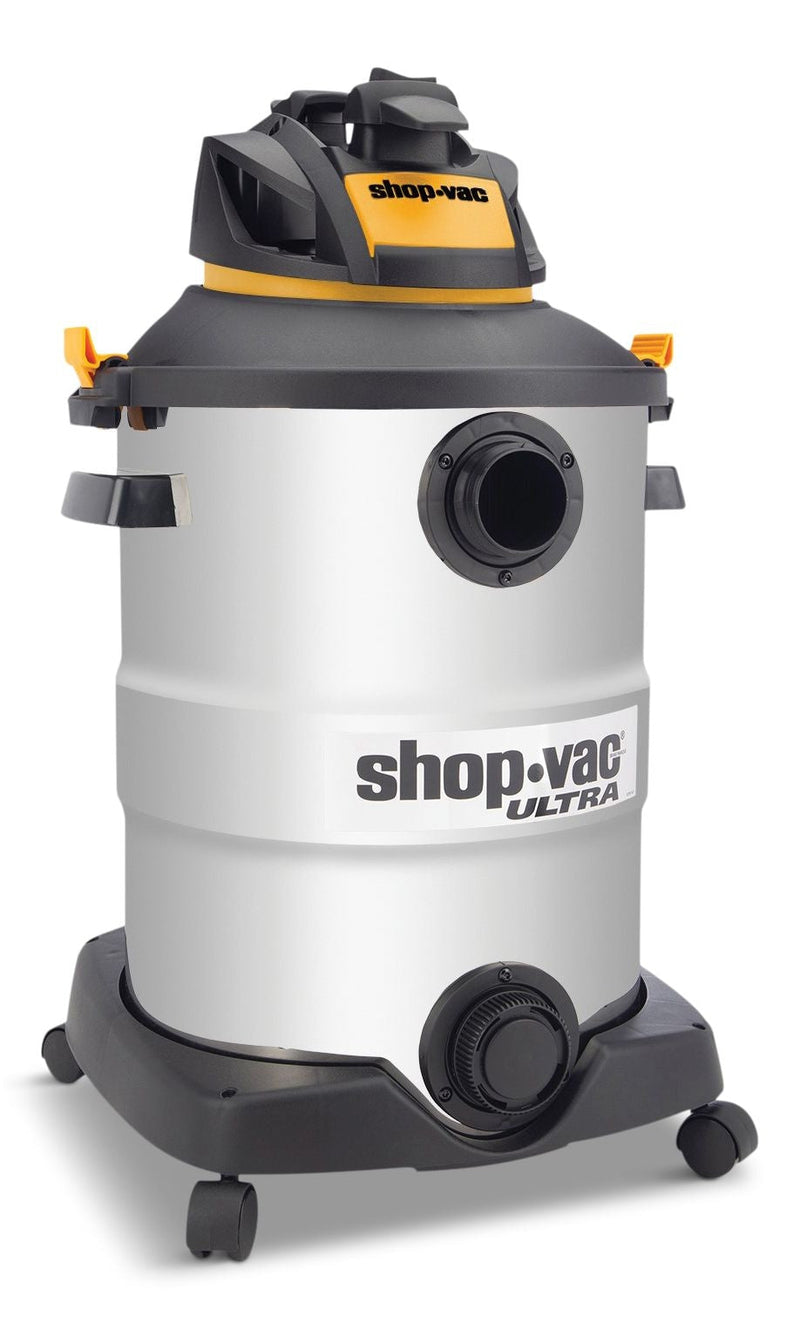5762248 5.5 SVX2 Peak HP Stainless Steel Wet/Dry Shop Vacuum with Hose and Accessories, 45-L P0044