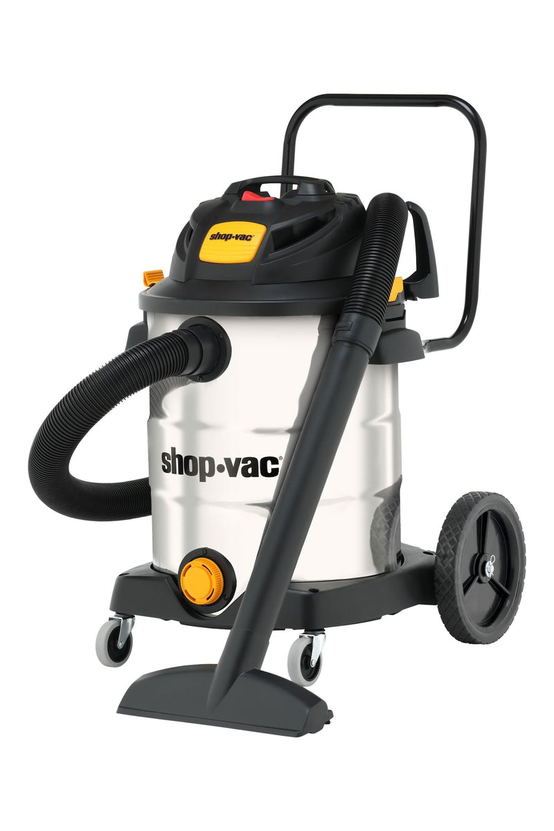 6.5 SVX2 Peak HP Stainless Steel Wet/Dry Shop Vacuum with Hose & Accessories, 60.5-L K5041