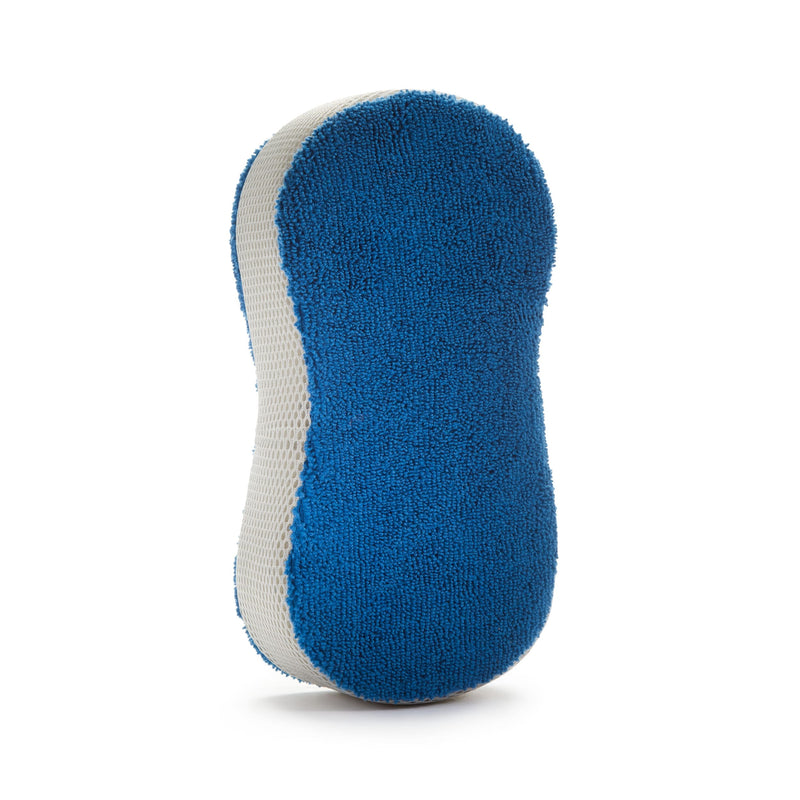 2-in-1 Microfibre Wash Sponge, Blue, 1-pc Q1676