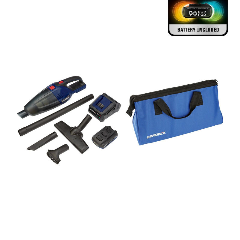 20V Max Cordless Car Hand Vacuum with 2.0 Ah battery M1002