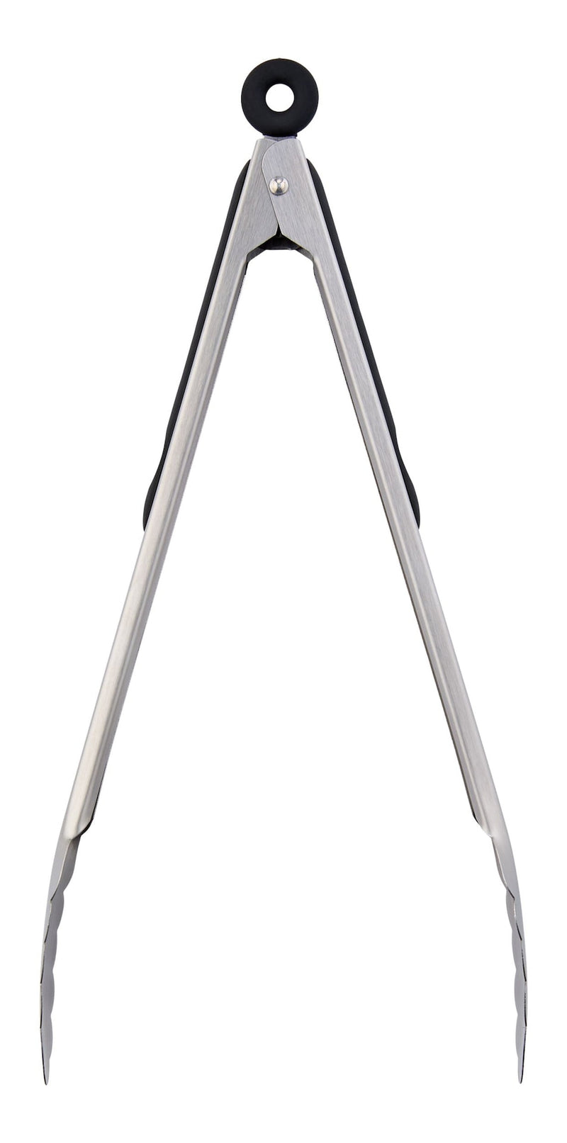 Stainless Steel Tongs with Locking Mechanism, 12-in E8324
