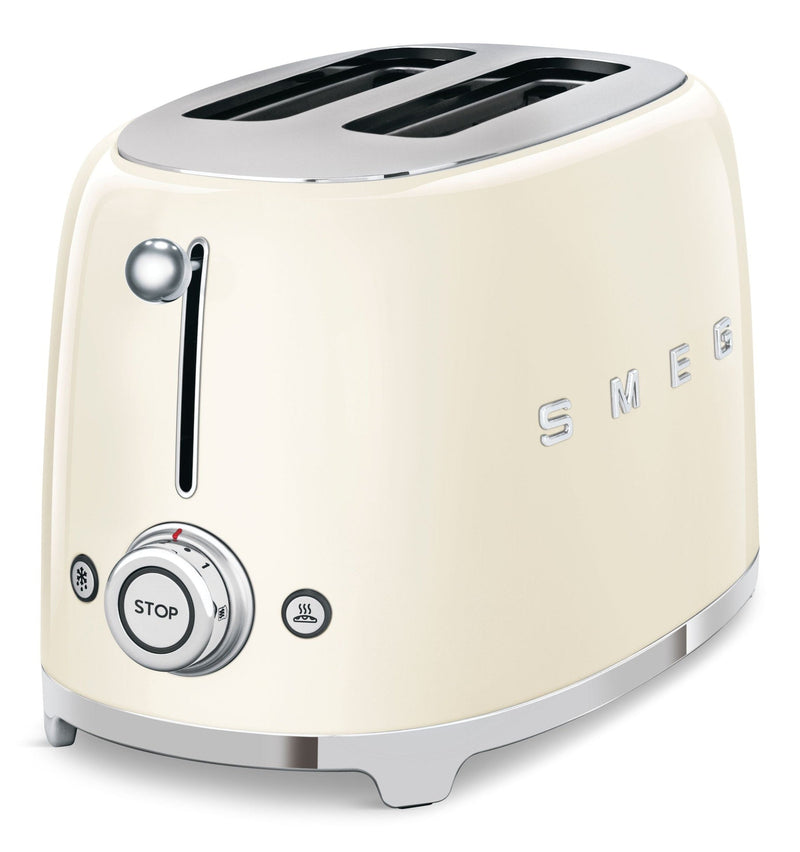 50's Retro 2-Slice Toaster, Cream Y3943