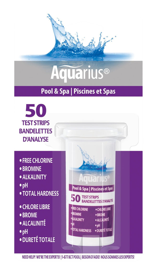 Sodium Chloride Pool & Spa Test Strips, 50-pk N3308