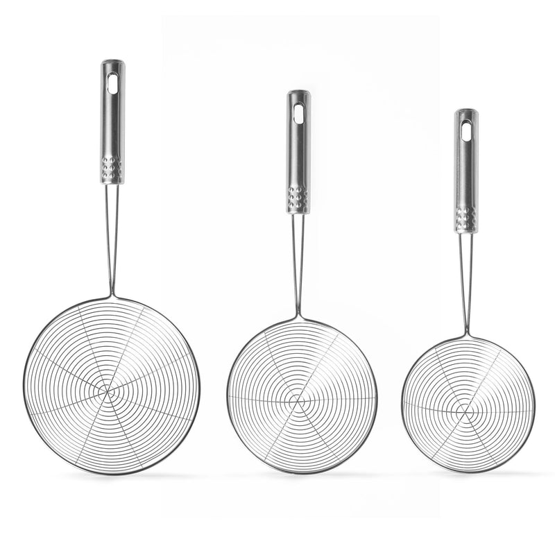 3PC STAINLESS STEEL STRAINER SET R5762