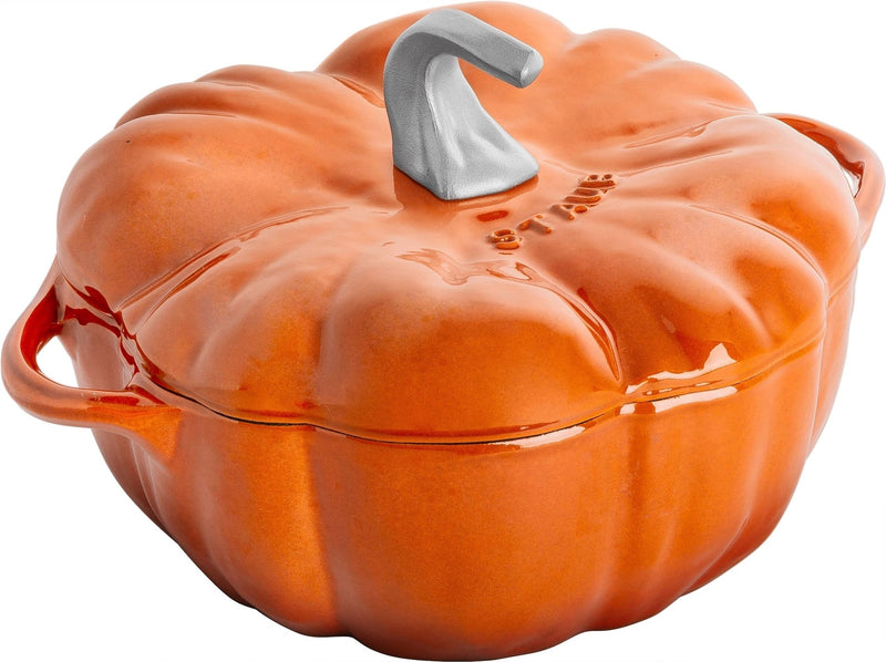 3.5-qt Cinnamon-Coloured Cast Iron Pumpkin Cocotte R0431