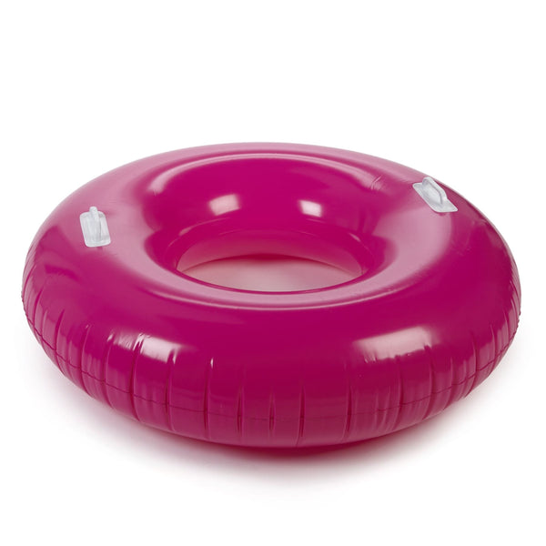 Inflatable Round Pool Swim Tube, 40 x 10-in, Assorted Colours I3233