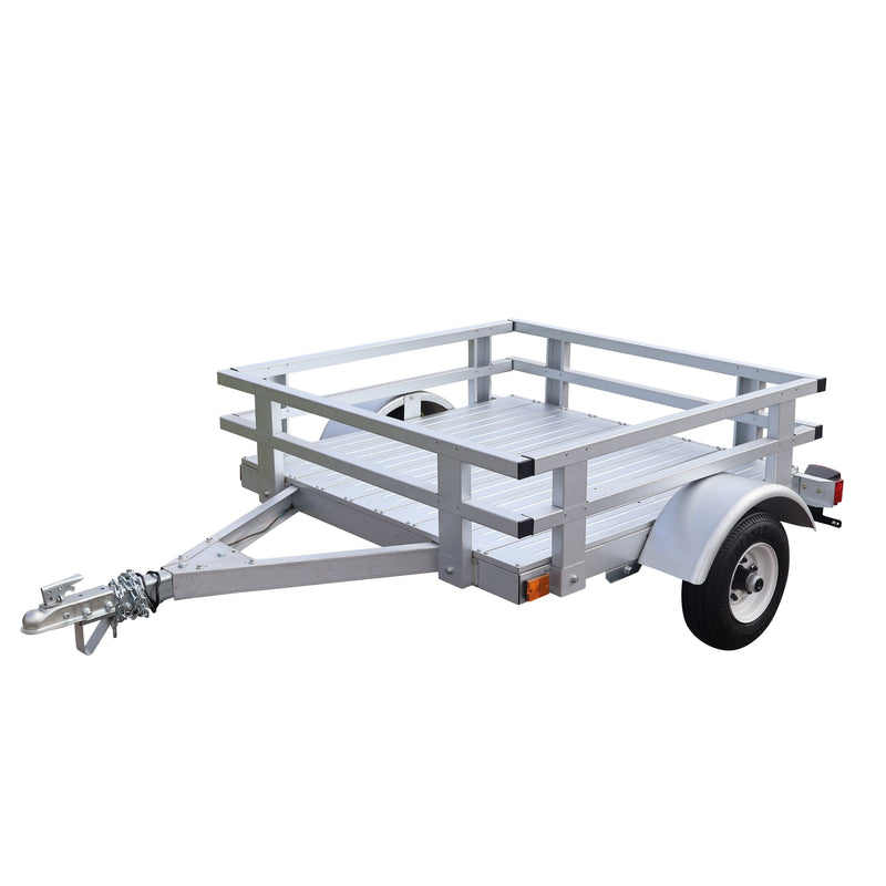 4x4-ft Rail Side Galvalume Plus Kit Trailer F0126