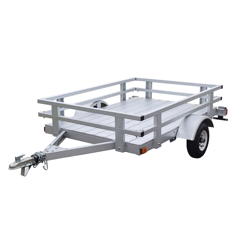 4x6-ft Rail Side Galvalume Plus Kit Trailer K8164