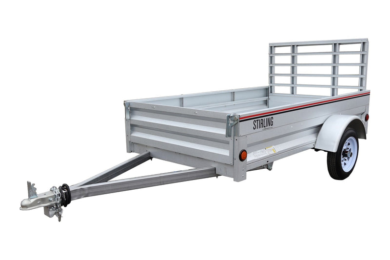 Galvalume Plus Box Trailer, 4-ft x 7-ft P6078
