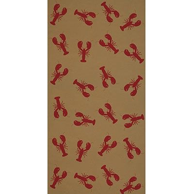 Summer Lobster Kraft Paper Table Roll, 24 x 50-in P9191