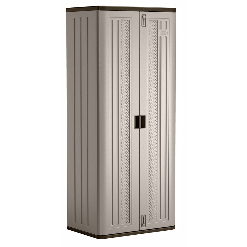 19 cu-ft Tall 3-Shelf Resin Storage Cabinet U9257
