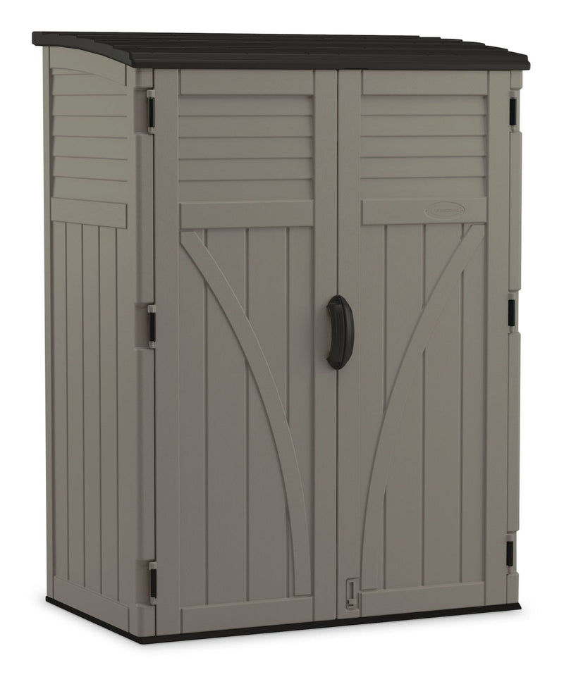Outdoor Vertical Storage Shed, Stoney Grey, 404-Gal B7777