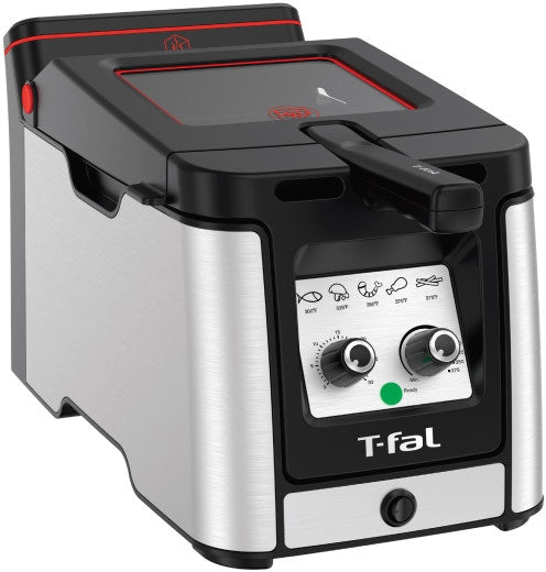 Odorless Deep Fryer, Stainless Steel, 3.5-L R3702