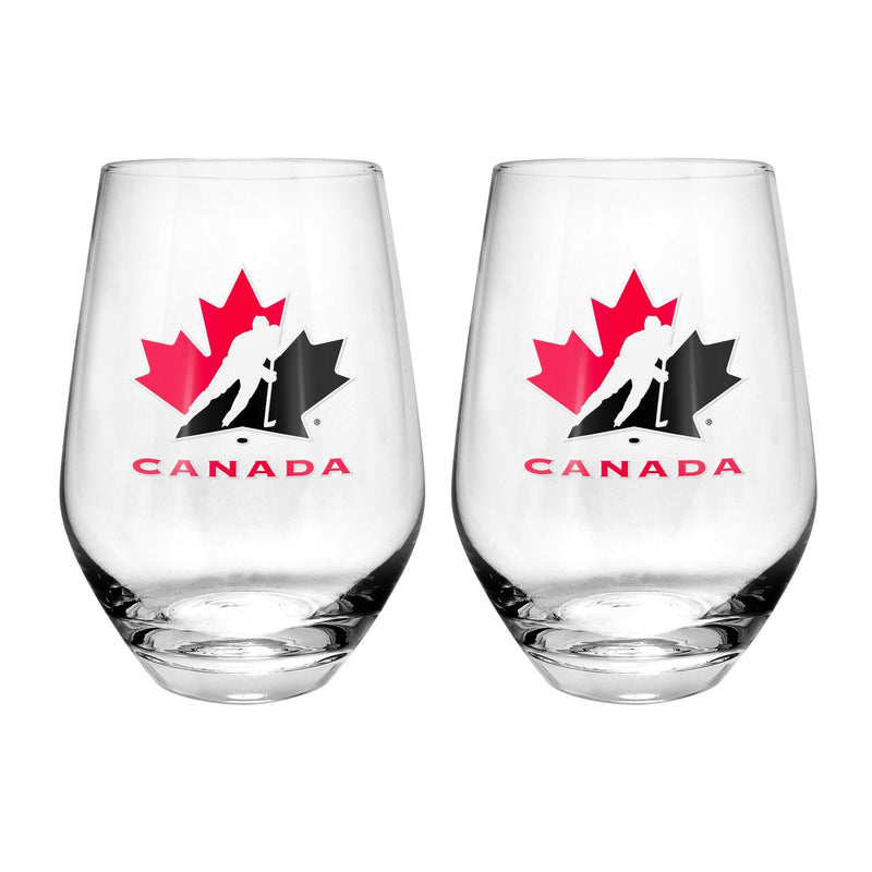 Stemless Wine Glass Set, 19-oz, 2-pk G9191