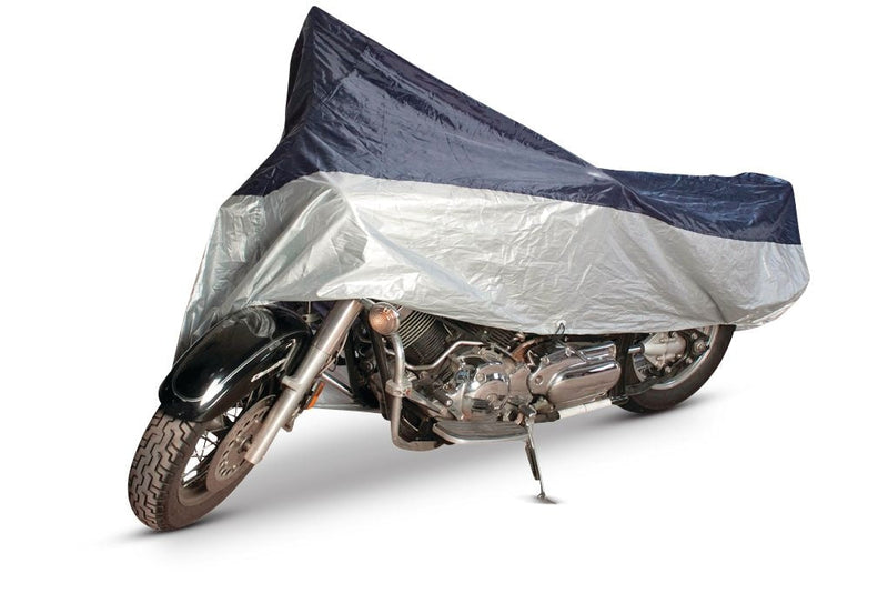 200 Series Fabric Motorcycle Cover for Water & UV Resistance, Large L2124