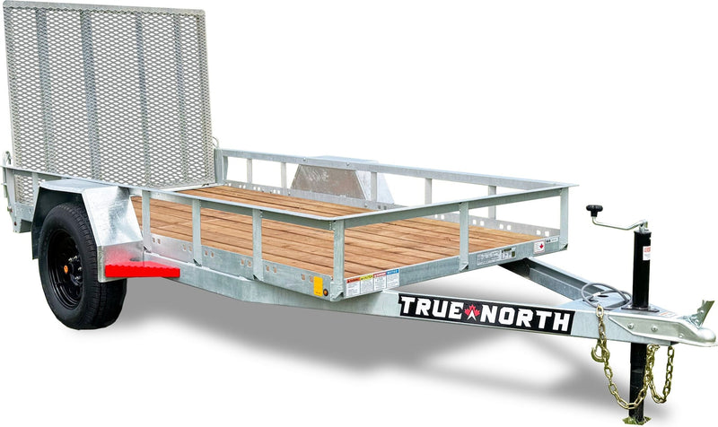 60-in x 10-ft Galvanized Utility Trailer A8148