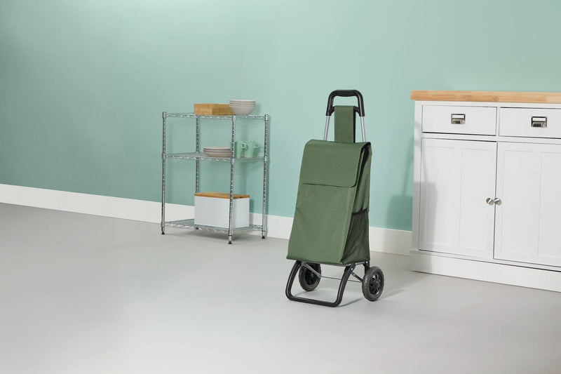 2-Wheel Shopping Cart, Holds Up to 33-lb U3887