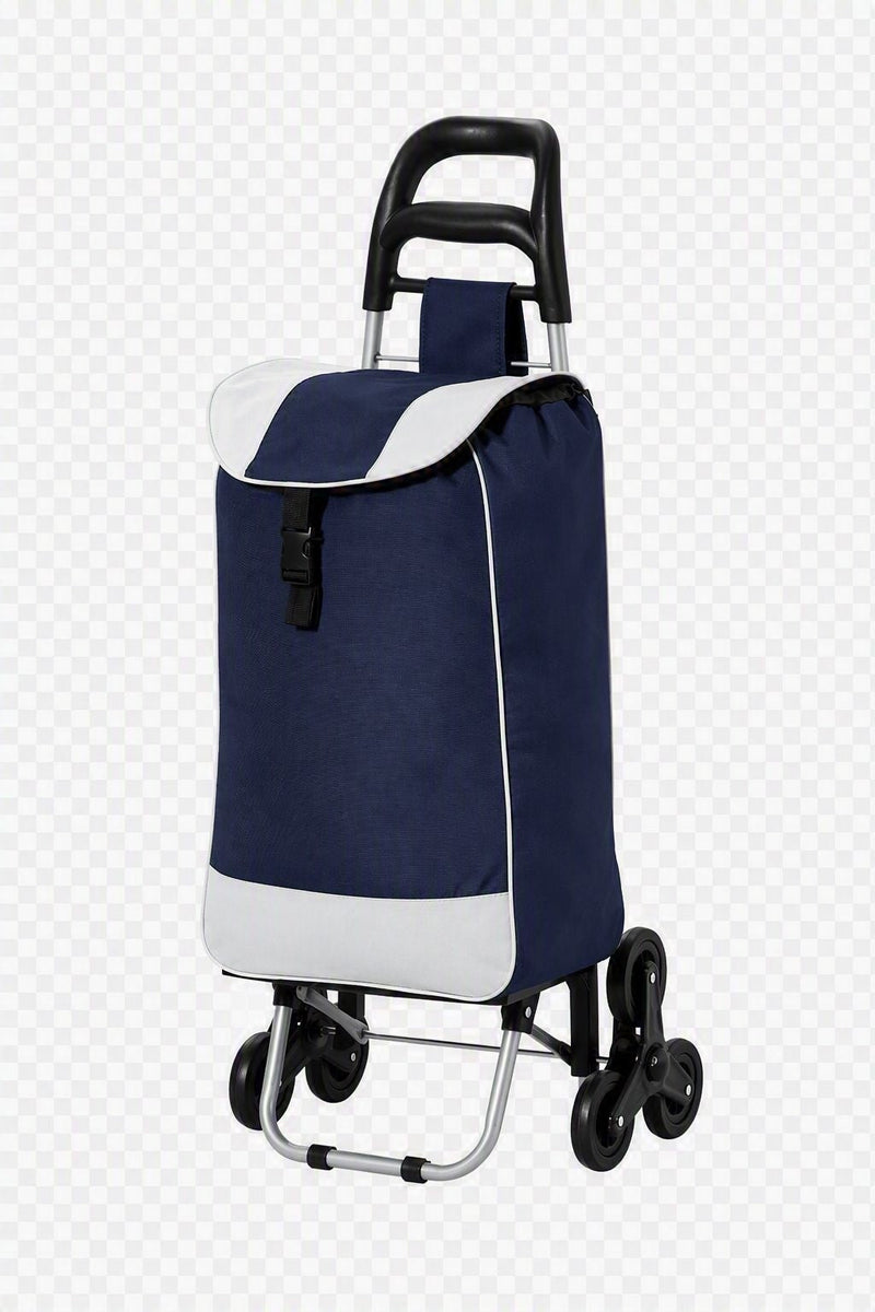 6-Wheel Stair Climbing Steel Shopping Cart U9579