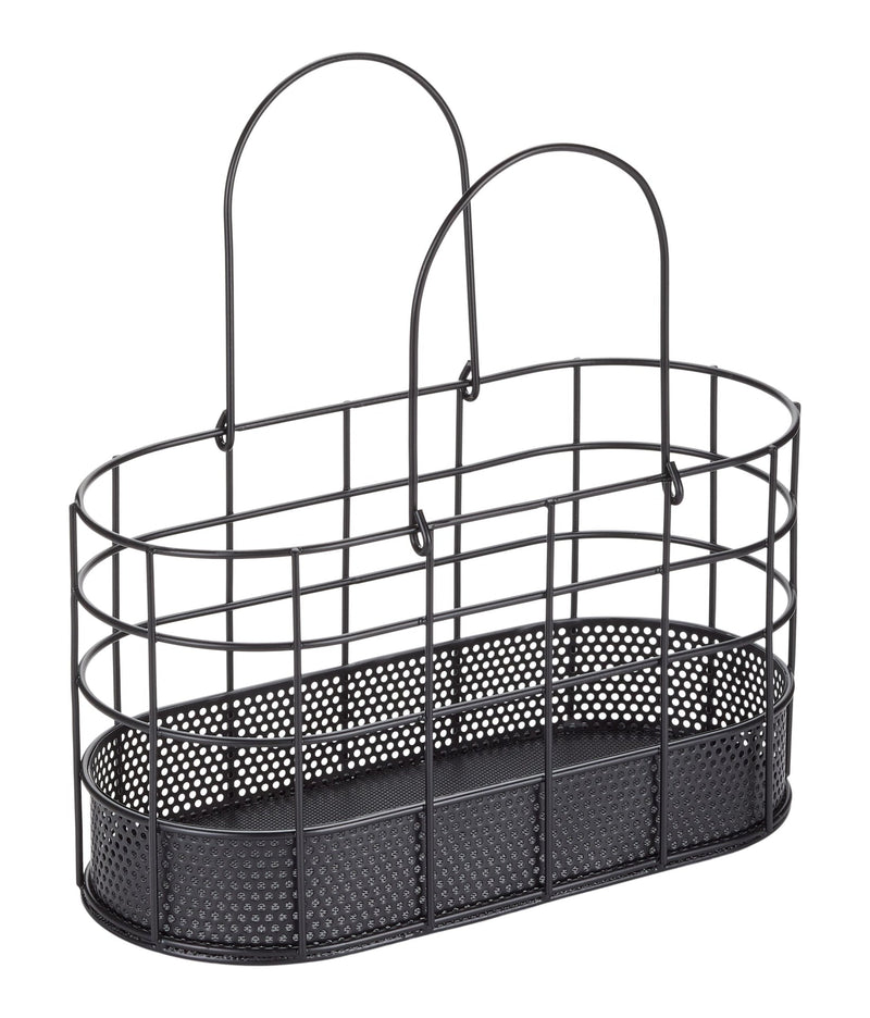 Metal Shower Caddy for Storage/Carrying, Black M3144