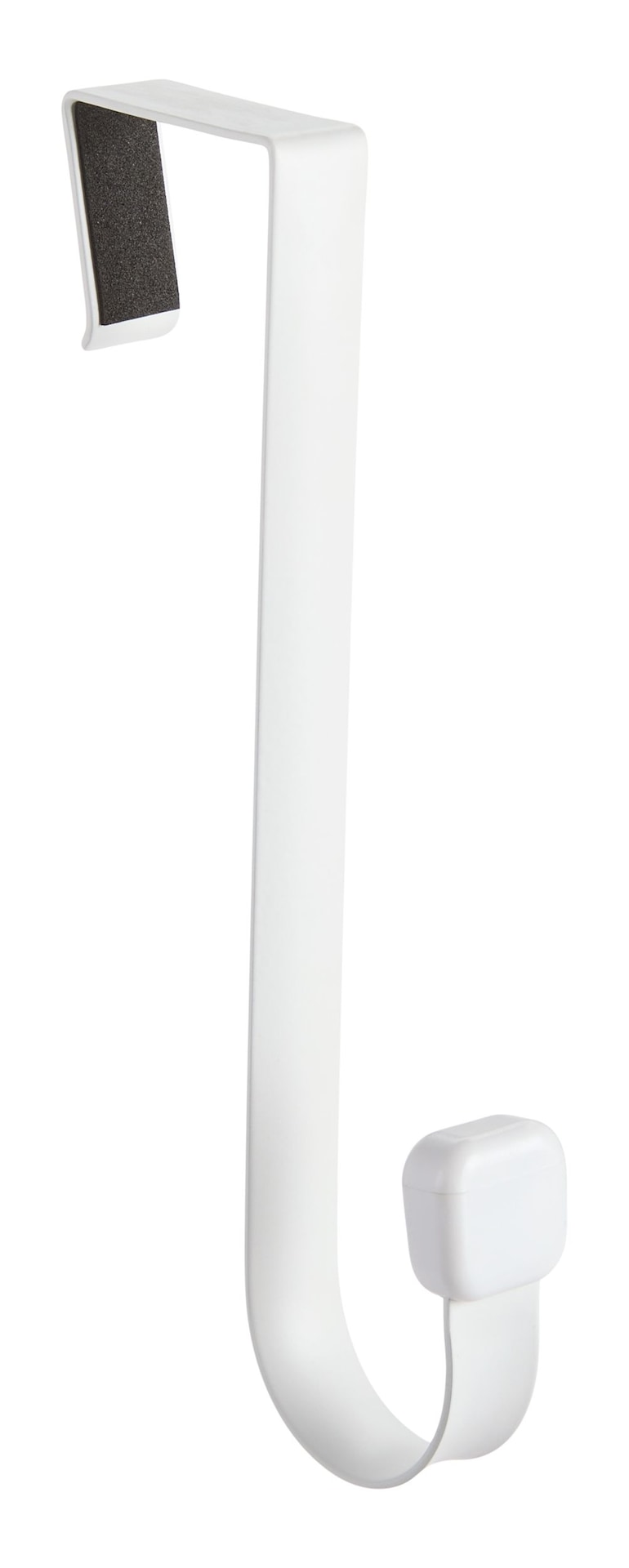 Modern Over-The-Door Single Hook, White, 1-in D3802