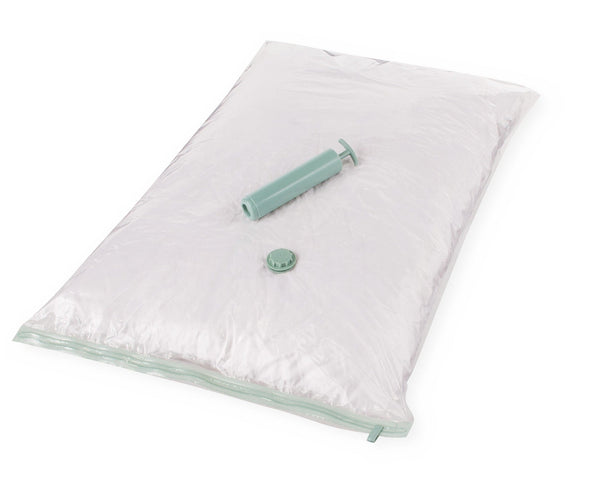 Reusable Vacuum Seal Storage Bag with Pump, Extra-Large, 2-pk I3205