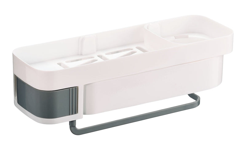 Single Piece Rotating Corner Shelf Shower Organizer S530
