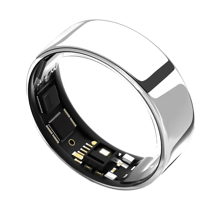 Ultrahuman Ring AIR with 2 Year Ultrahuman X Membership Bundle, Space Silver F8214