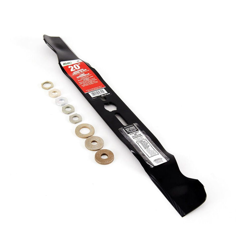 Universal Lawn Mower Replacement Mulching Blade, 20-in, Black X5831
