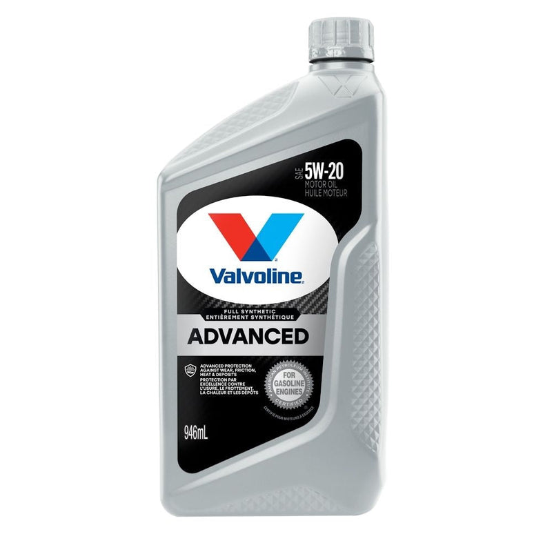 5W20 Advanced Synthetic Engine/Motor Oil, 946-mL L4776