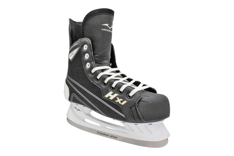 HX Hockey Skates, Senior, Assorted Sizes, Black, Black/Yellow T8840
