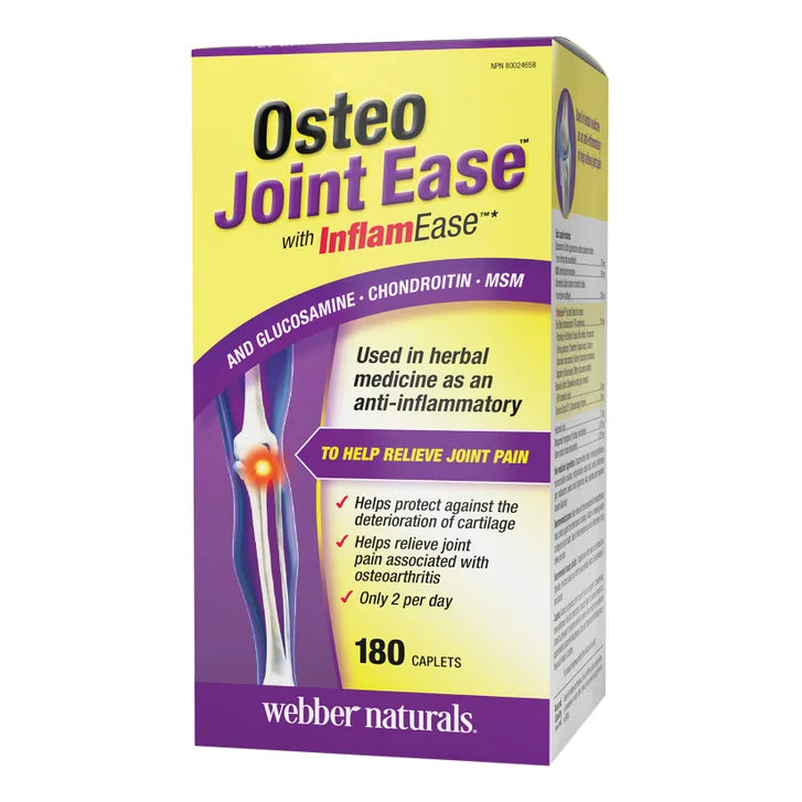 webber naturals Osteo Joint Ease, 180 caplets W3007