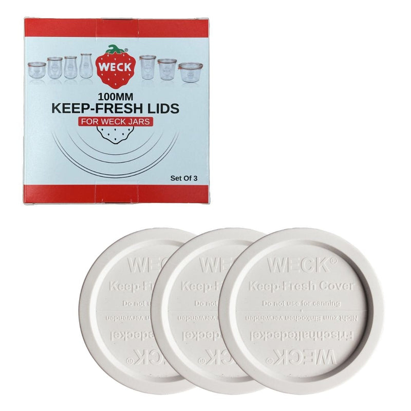 100mm Keep Fresh Lids for Jars, BPA-Free, 3-pk R5931