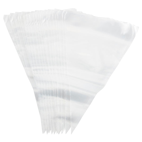 Disposable Piping Decorating Bag, Clear, 24-pk, for Baking/Cake Decoration U3398