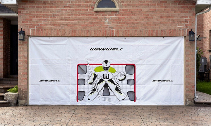 Heavy Duty Hockey Shooting Tarp, 16-ft x 7-ft L7401