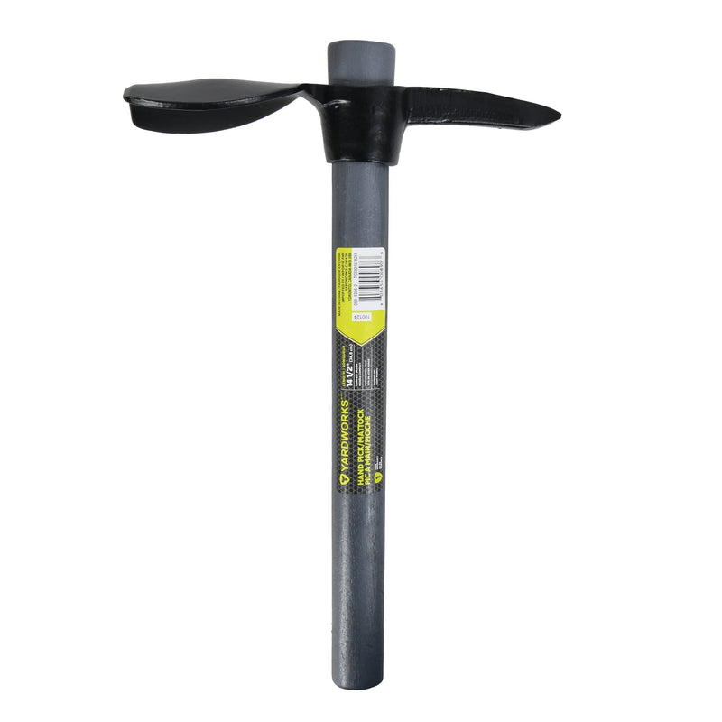 10-in 2.5-lb Hand Pick/Mattock, Hardwood Shaft V6046
