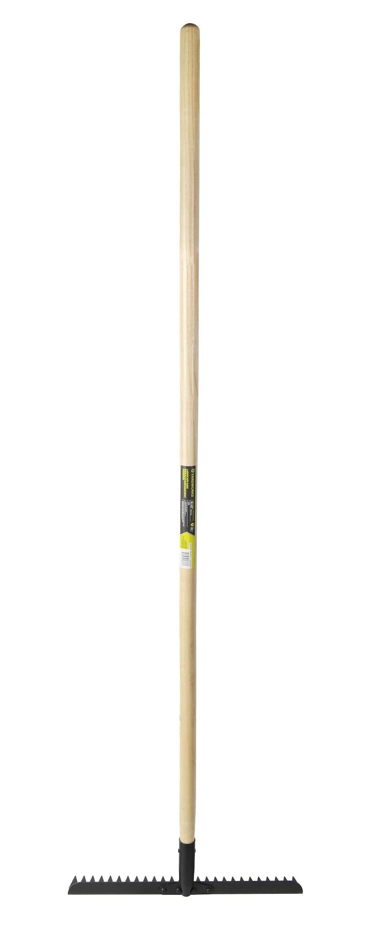 18.5-in Wide Metal 26-Tine Landscape Rake, 60-in Hardwood Shaft Q1272