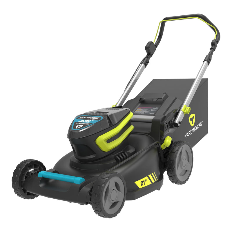 48V 3-in-1 Brushless Push Lawn Mower, 21-in with 6Ah Battery & Charger Z9337