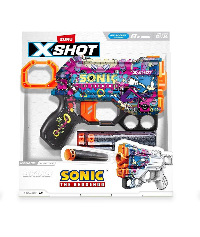Menace Skins Foam Dart Toy Blaster for Ages 8+ T6400